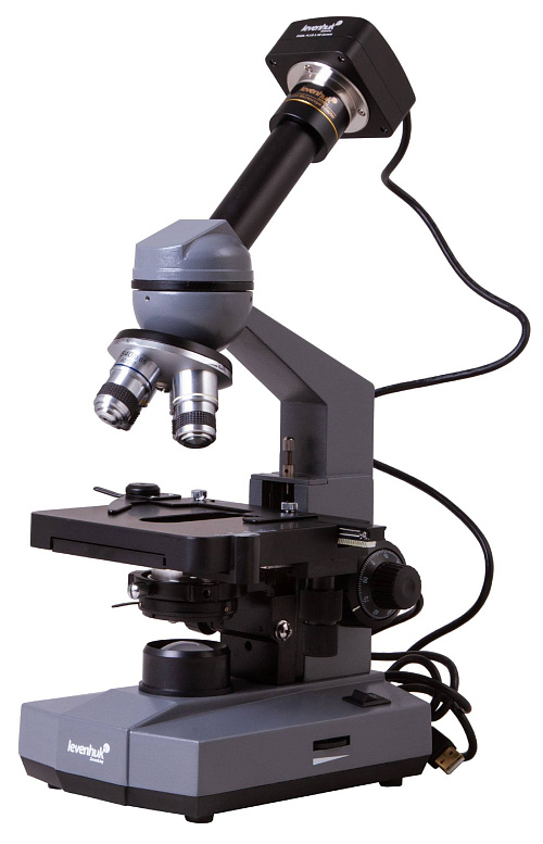 a fényképen:  Levenhuk D320L PLUS 3.1M digitális monokuláris mikroszkóp