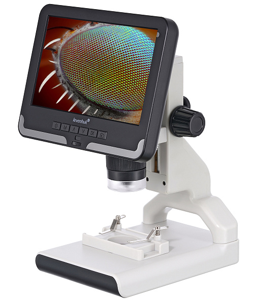 a fényképen:  Levenhuk Rainbow DM700 LCD digitális mikroszkóp
