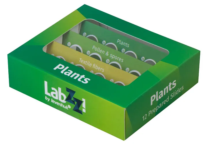 a fotón:  Levenhuk LabZZ P12 Növények – előkészített tárgylemez-készlet