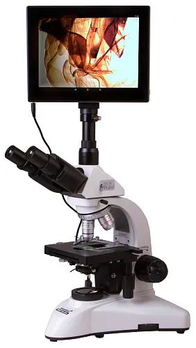 a fotón:  Levenhuk MED D20T LCD digitális trinokuláris mikroszkóp