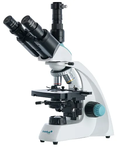 a fényképen:  Levenhuk D400T digitális trinokuláris mikroszkóp