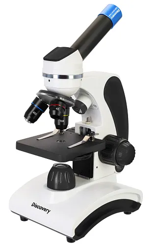 a képen:  Levenhuk Discovery Pico Polar digitális mikroszkóp és könyv