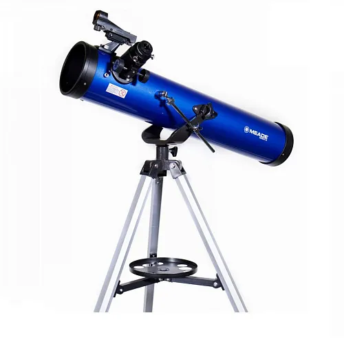 a fényképen:  Meade Infinity 76 mm-es AZ reflektor teleszkóp
