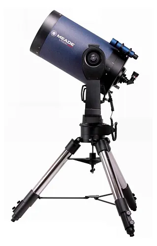 a képen:  Meade LX200 14"-os F/10 ACF teleszkóp óriás, terepen használható háromlábú állvánnyal