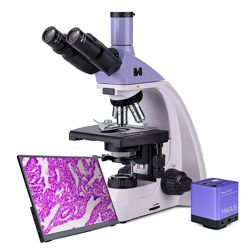 a fotón:   MAGUS Bio D250TL LCD biológiai digitális  mikroszkóp