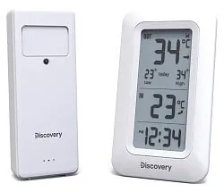 a képen:  Levenhuk Discovery Report W10 órával rendelkező időjárás-állomás