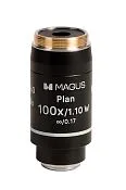 a képen:  MAGUS 100PL60 W 100х/1,10 ∞/0,17 H 60 mm objektív