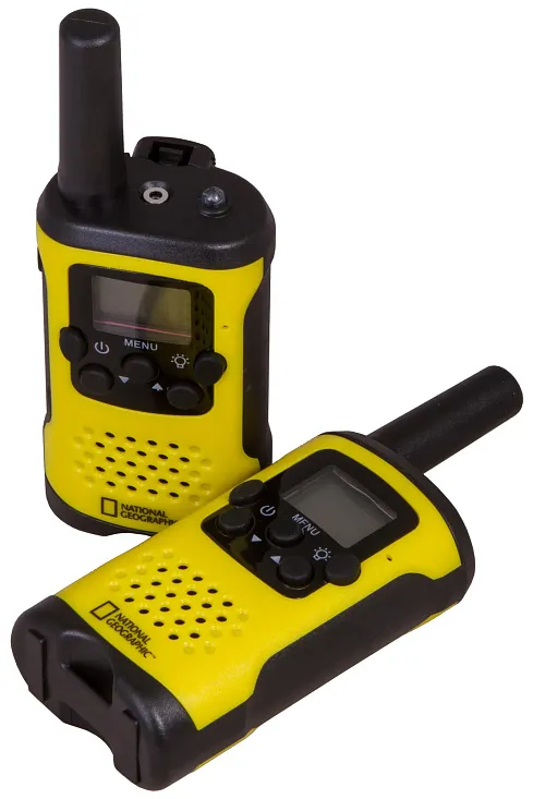 a fényképen:  Bresser National Geographic FM Walkie Talkie készlet