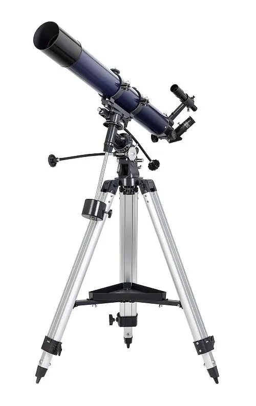 a fotón:  Levenhuk New Skyline PLUS 80/900 EQ2 teleszkóp,  1