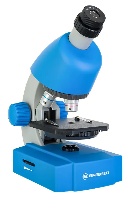 a fotón:  Bresser Junior 40x-640x mikroszkóp, lila