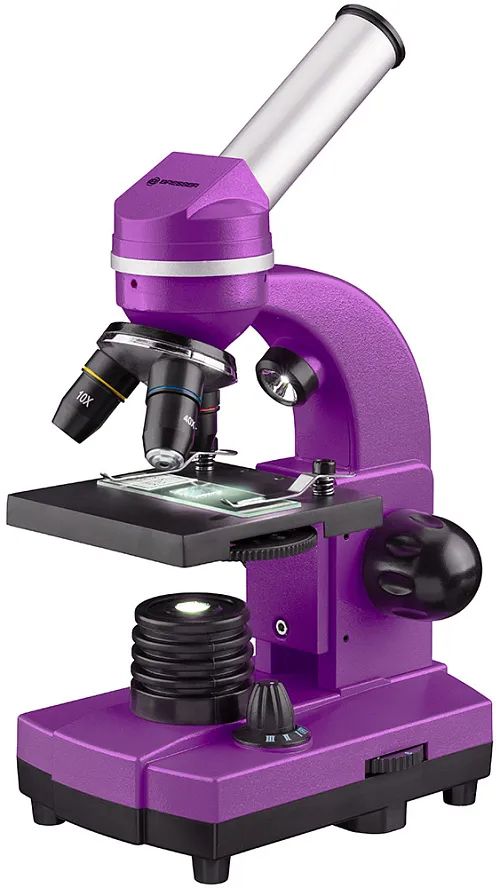 a fényképen:  Bresser Junior Biolux SEL 40–1600x mikroszkóp
