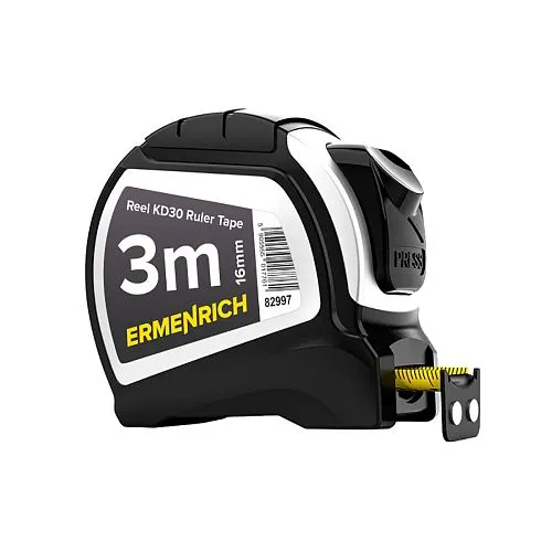 a fotón:  Ermenrich Reel KD30 mérőszalag,  1