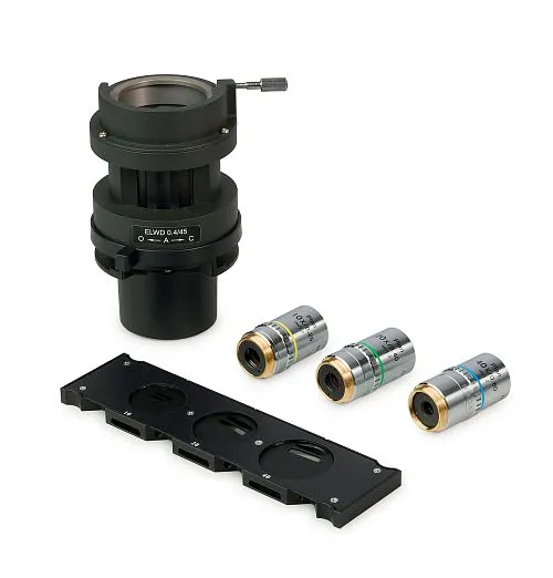 a képen:  MAGUS HCM360 eszköz Hoffman modulációs kontraszt használatához, objektív készlettel,  1