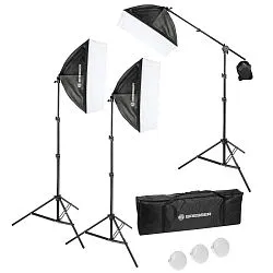 a fényképen:  Bresser BR-230B LED nappali fény készlet