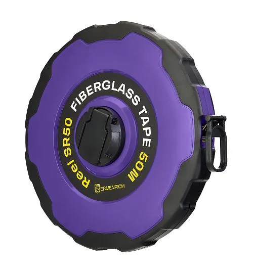 a fényképen:  Ermenrich Reel SR50 mérőszalag,  1