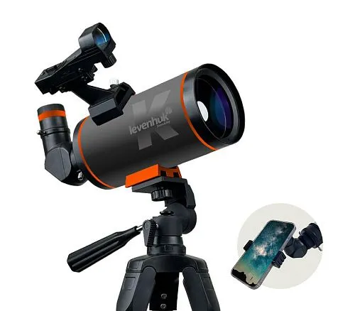 a fényképen:  Levenhuk Kelvin Nova PLUS MAK 70/750 fotóteleszkóp ,  1