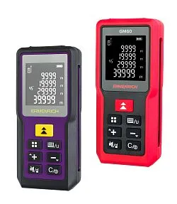 a fényképen:  Ermenrich Reel PRO GM60 lézeres mérő