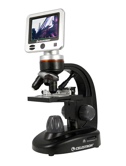 a képen:  Celestron LCD II digitális mikroszkóp