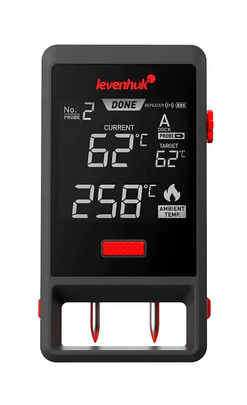 a fotón:  Levenhuk Wezzer Grill BT50 húshőmérő ,  1