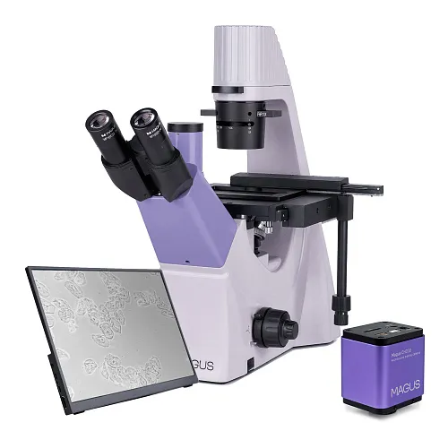 a képen:  MAGUS Bio VD300 LCD biológiai fordított digitális  mikroszkóp