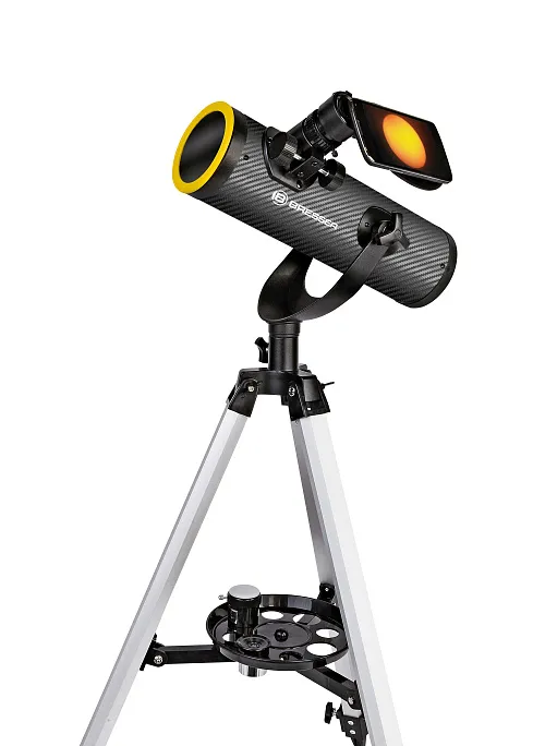 a képen:  Bresser Solarix 76/350 teleszkóp napszűrővel