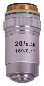 a képen:  Levenhuk MED 20x akromatikus objektív