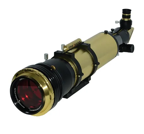 a képen:  Coronado SolarMax III 90 mm napteleszkóp RichView rendszerrel és BF15 szűrővel