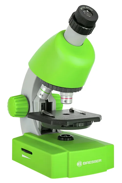 a fotón:  Bresser Junior 40x-640x mikroszkóp, lila