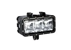 a fényképen:  Bresser WP LED zseblámpa Action kamerákhoz