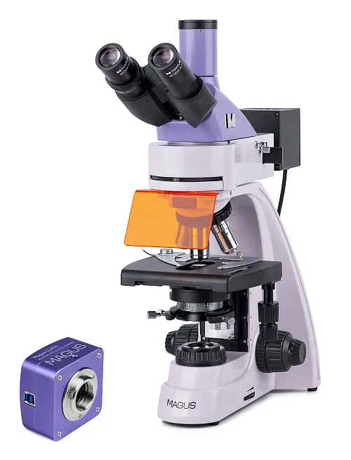 a fényképen:  MAGUS Lum D400L fluoreszcens digitális mikroszkóp