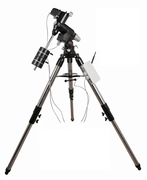 a fotón:  Explore Scientific EXOS-2 PMC-Eight GoTo Mount with Tripod