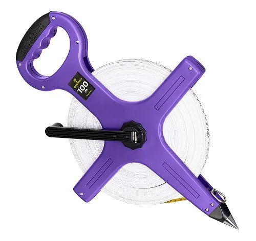 a képen:  Ermenrich Reel SL100 földmérő mérőszalag,  1