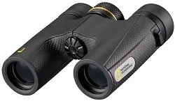 a fényképen:  Bresser National Geographic 10x25 kétszemes távcső