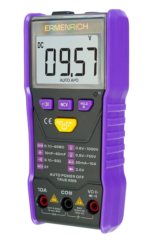 a fotón:  Ermenrich Zing TC20 digitális multiméter