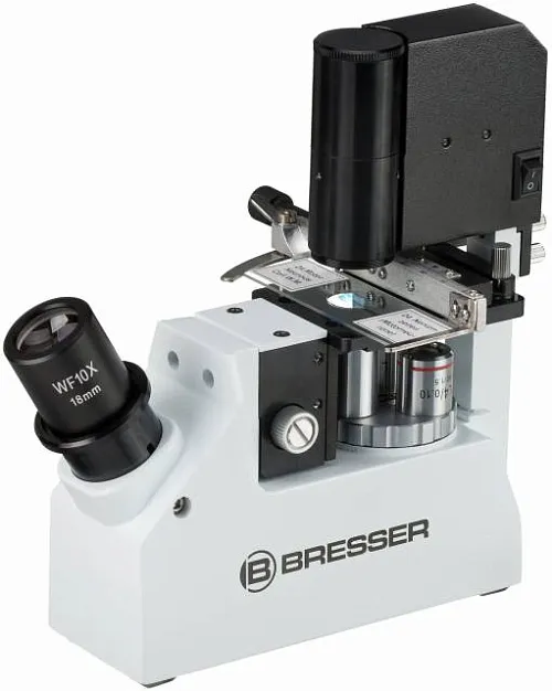 a fényképen:  Bresser Science XPD-101 Expedition mikroszkóp