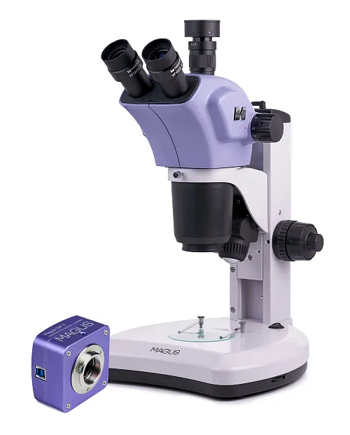 a képen:  MAGUS Stereo D9T digitális sztereomikroszkóp