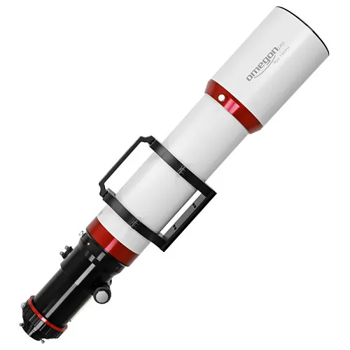 a fényképen:  Omegon Pro APO AP 140/910 Triplet OTA teleszkóp