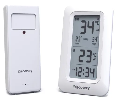 a képen:  Levenhuk Discovery Report W10 órával rendelkező időjárás-állomás