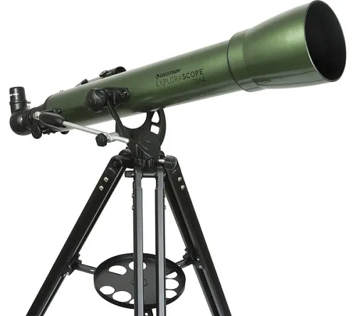 a képen:  Celestron ExploraScope 70 AZ teleszkóp