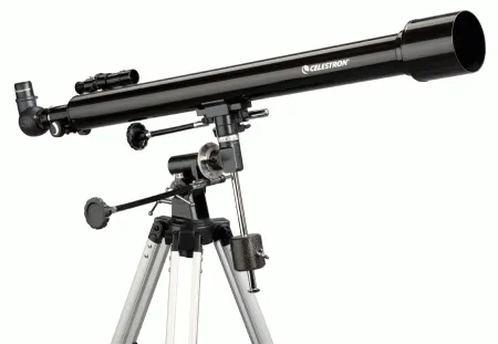 a fényképen:  Celestron Powerseeker 60 EQ teleszkóp
