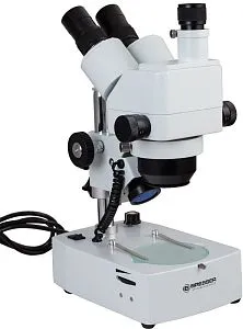 a fényképen:  Bresser Advance ICD 10x-160x mikroszkóp