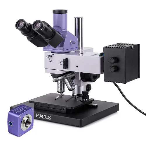 a fényképen:  MAGUS Metal D630 metallográfiai digitális mikroszkóp