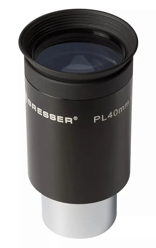 a fotón:  Bresser Plössl 40 mm-es, 1,25"-os szemlencse