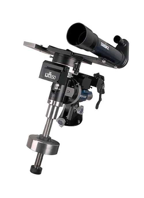 a fotón:  Meade LX850 német ekvatoriális állvány StarLock technológiával, háromlábú állvány nélkül
