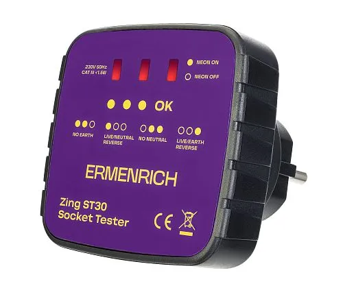 a fotón:  Ermenrich Zing ST30 aljzat-tesztelő,  1