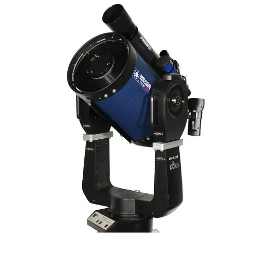 a fényképen:  Meade LX600 10"-os, f/8 rekesznyílású, ACF teleszkóp háromlábú állvány nélkül 