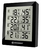 a fényképen:  Bresser Temeo Hygro Quadro Weather Station, black