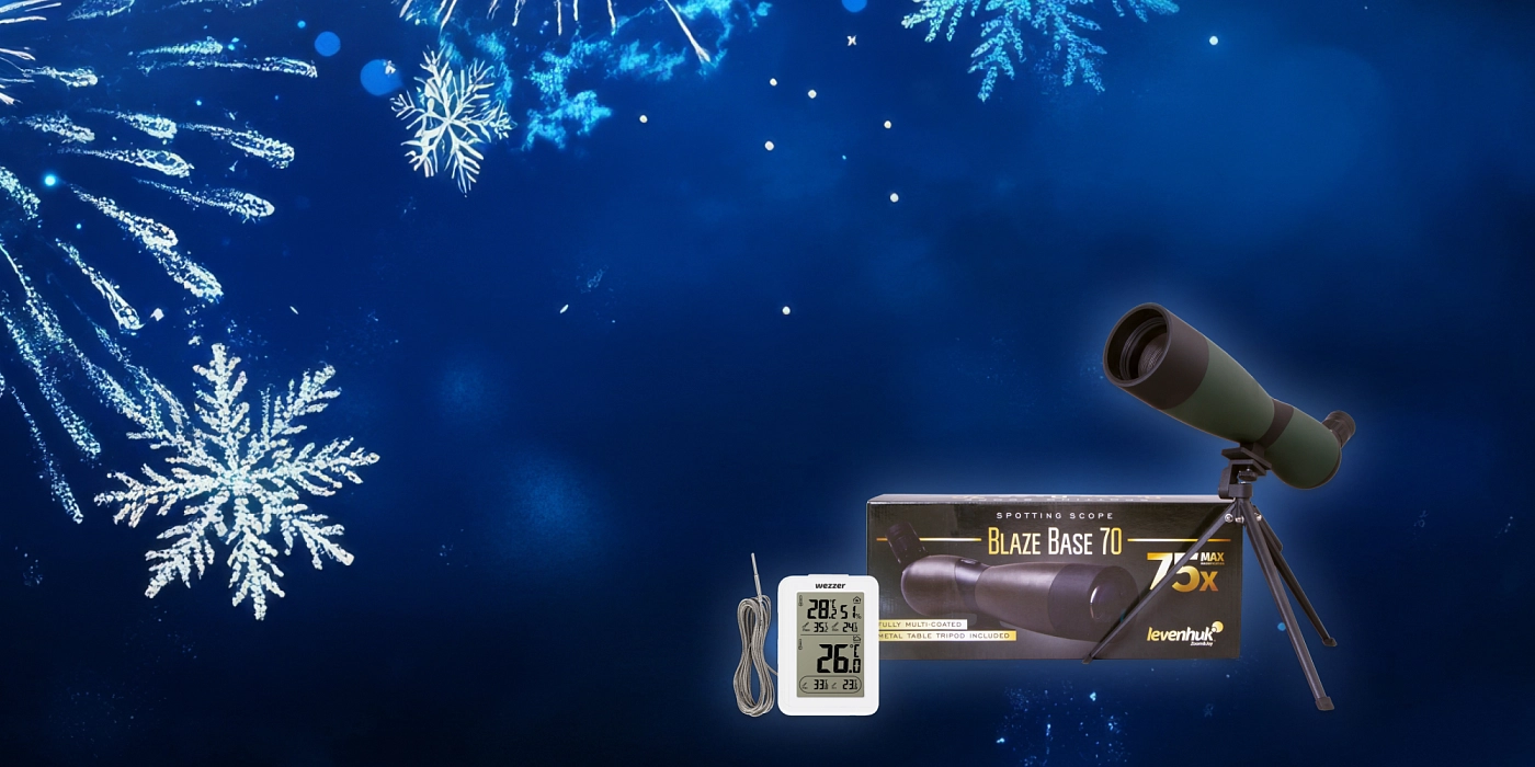 Vásároljon figyelőtávcsövet, és hőmérőt kap hozzá ingyen!