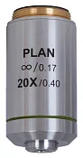 a fényképen:  Levenhuk MED 20x végtelen-plan-akromatikus objektív