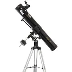 a fényképen:  Omegon N 76/900 EQ-2 teleszkóp